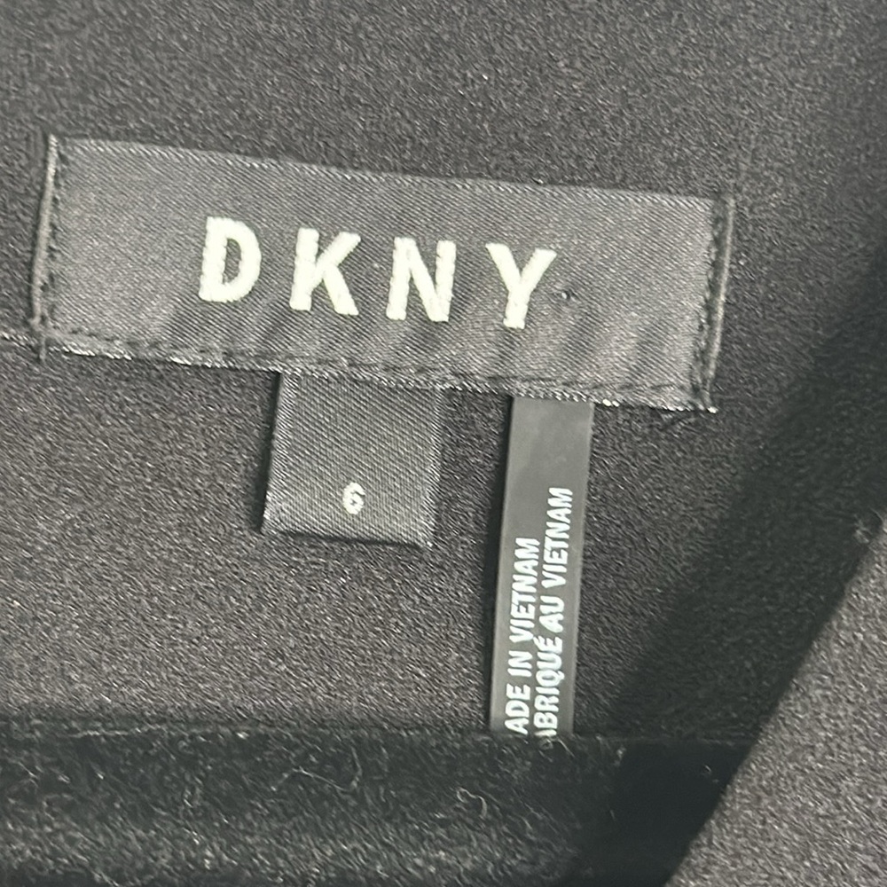 DkNy black wide leg jumpsuit size 6 - Picture 8 of 10
